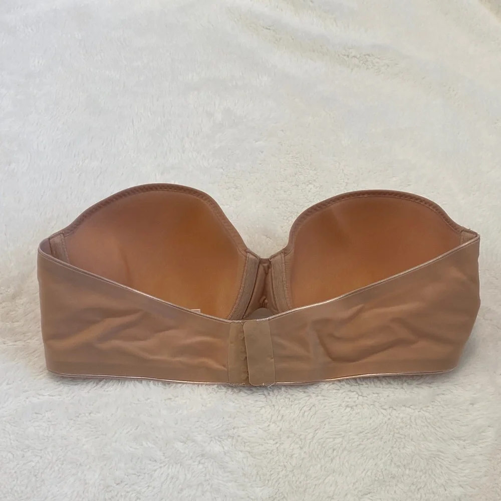 Victoria's Secret Strapless Nude Bra - 36C - EUC - Picture 2 of 7